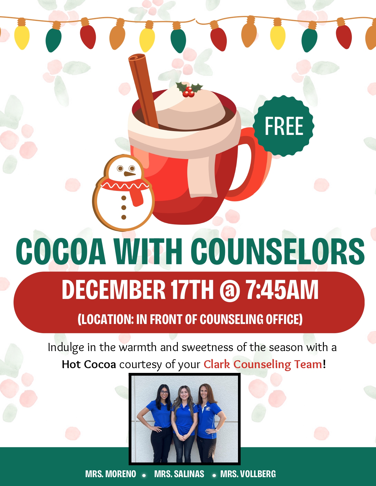 Cocoa With Counselors