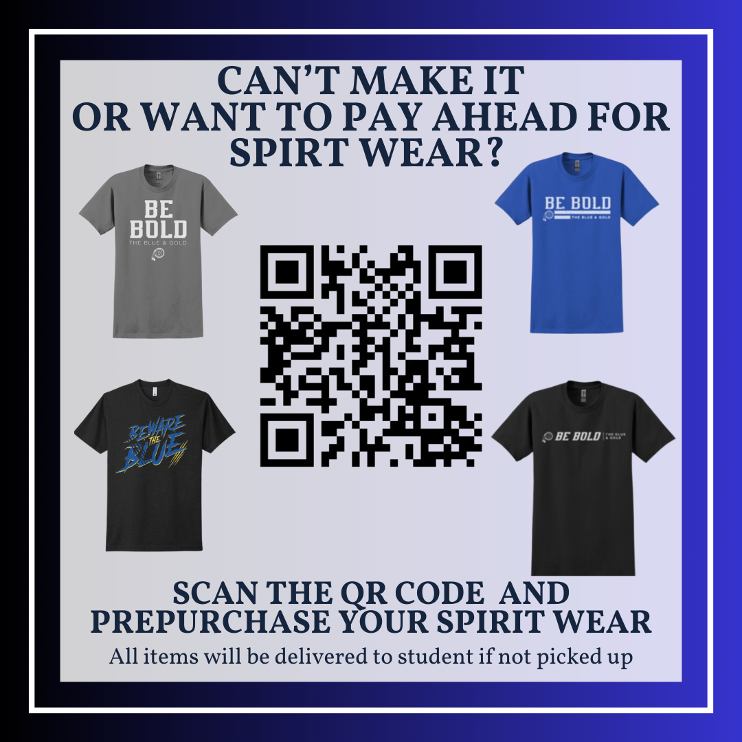 spirit wear flyer