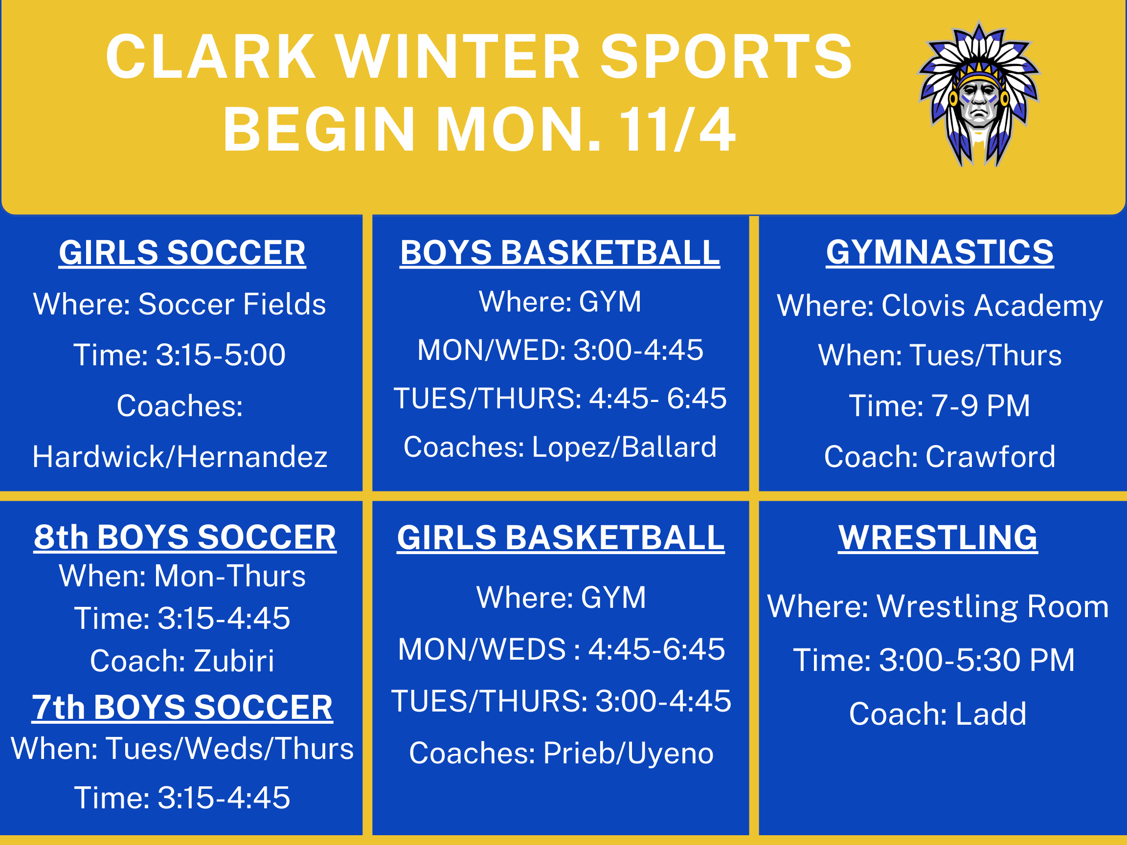 Winter Sports Flyer