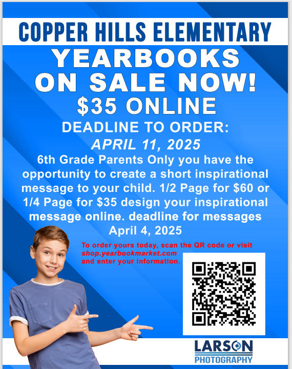 Yearbook order for 24-25