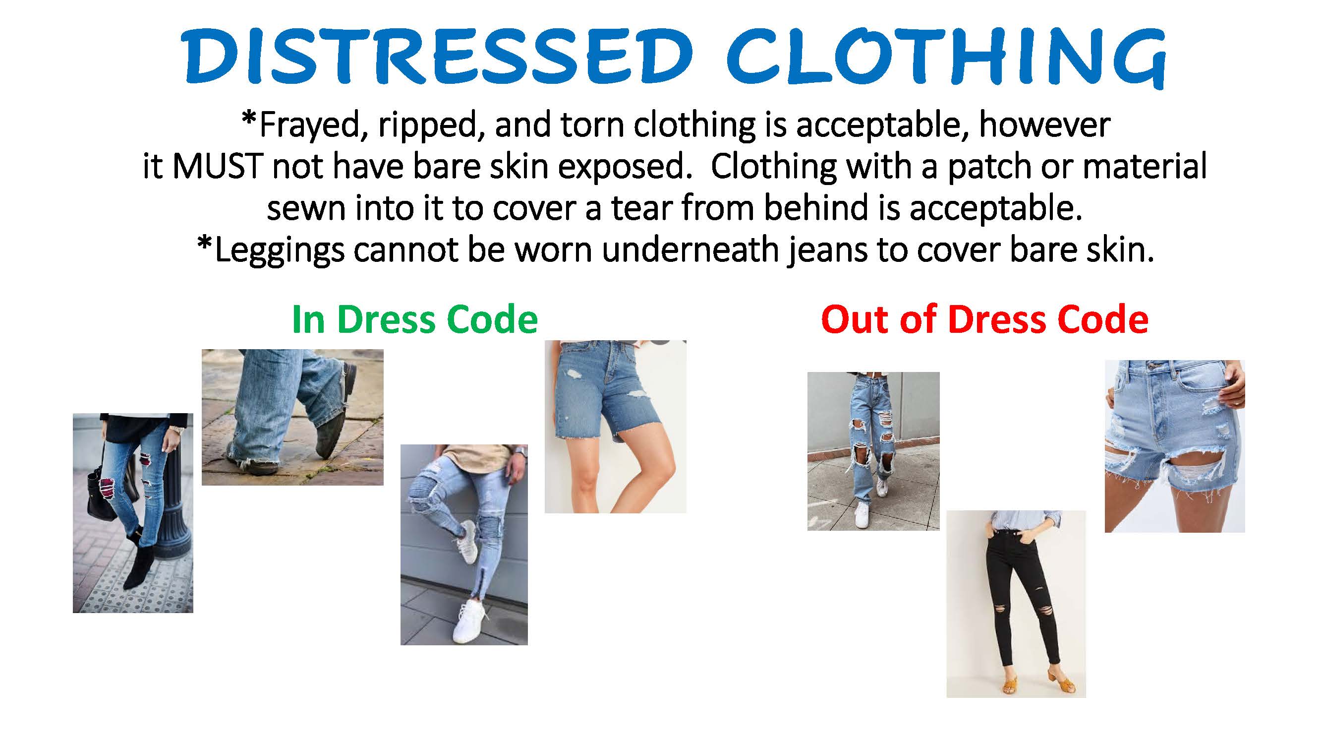 Distressed Clothing