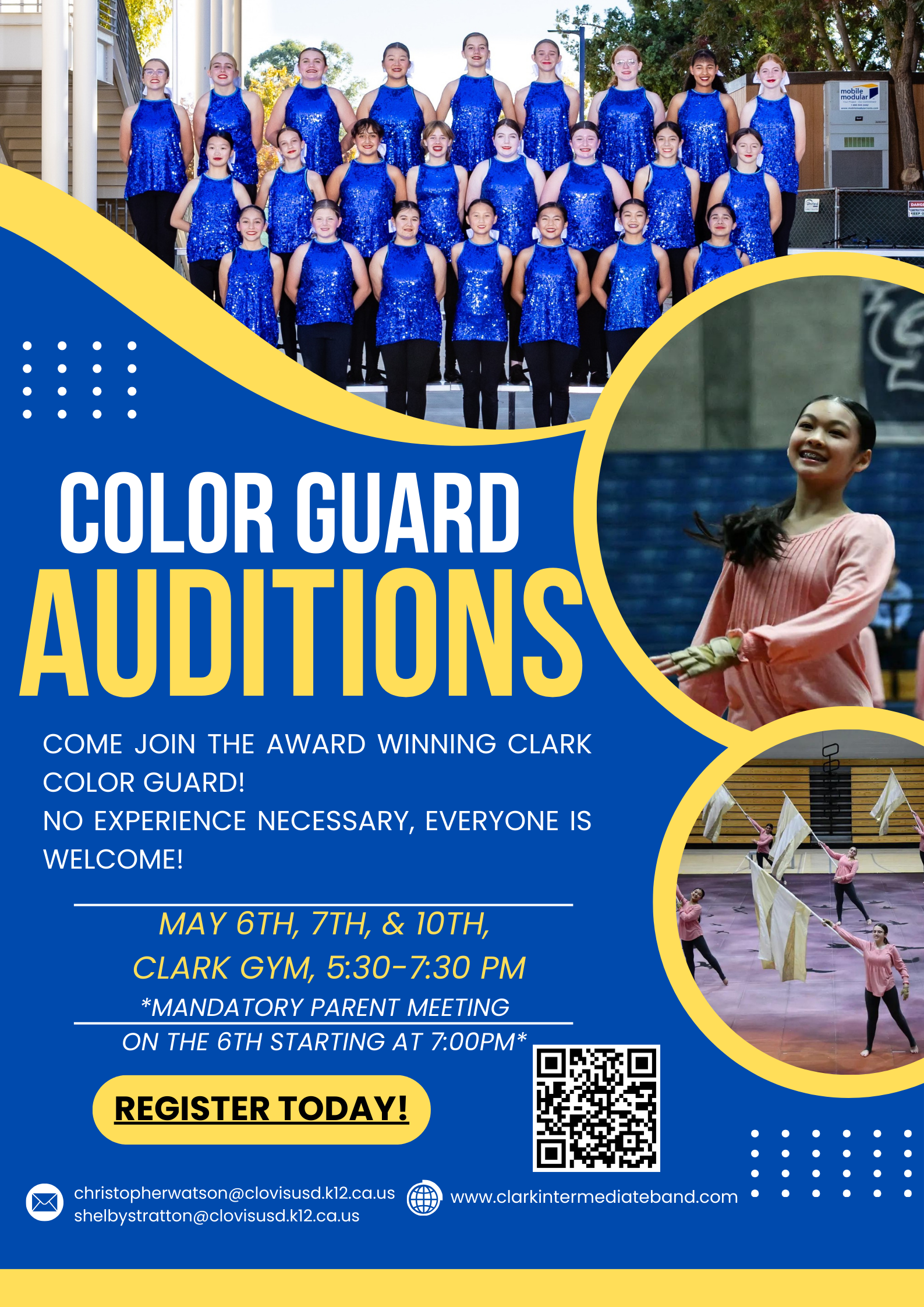 Color Guard Auditions