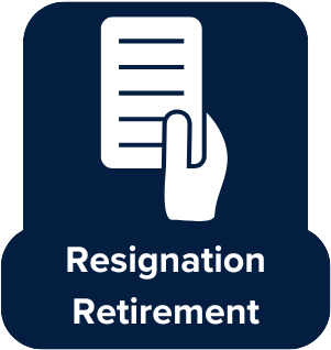 Resignation Retirement Button Link