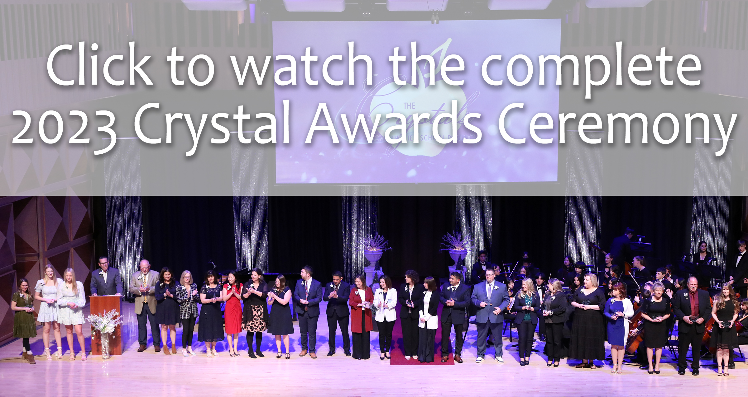 Click to watch the complete 2023 Crystal Awards Ceremony