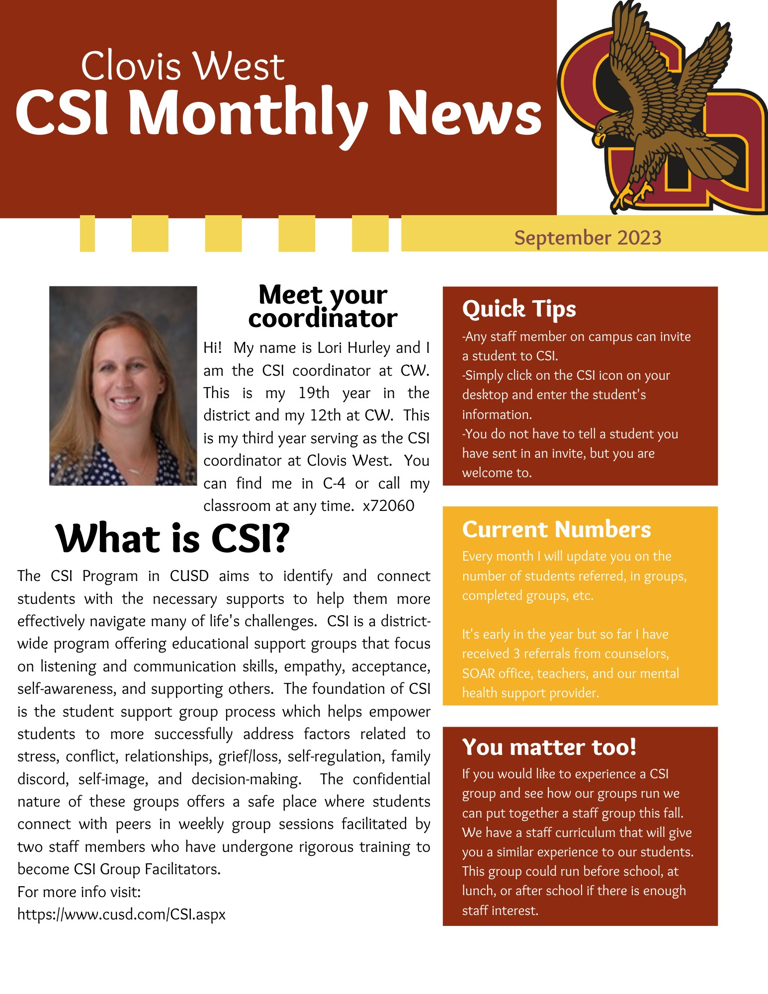 CSI Newsletter