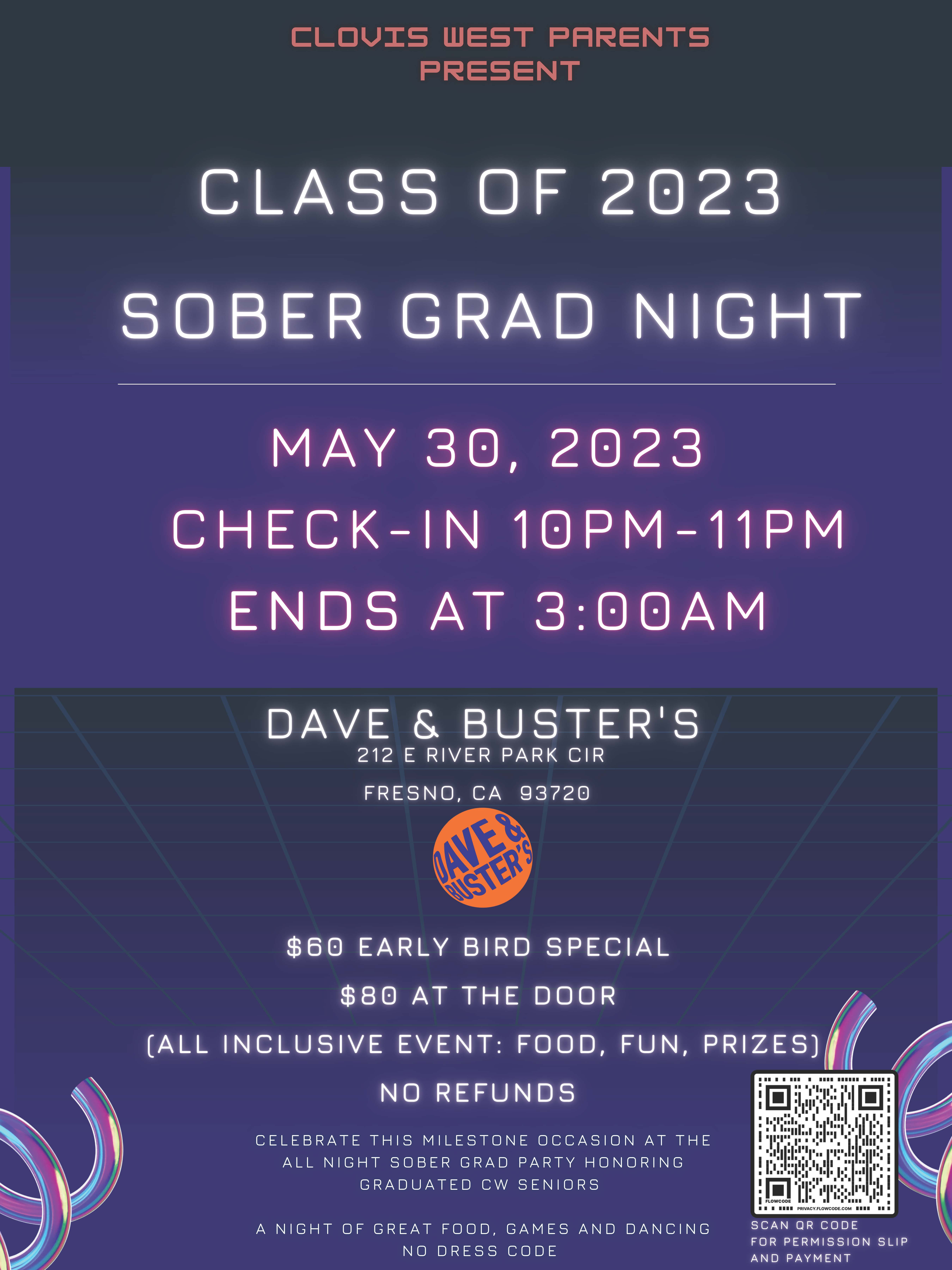 Sober Grad Info 2023