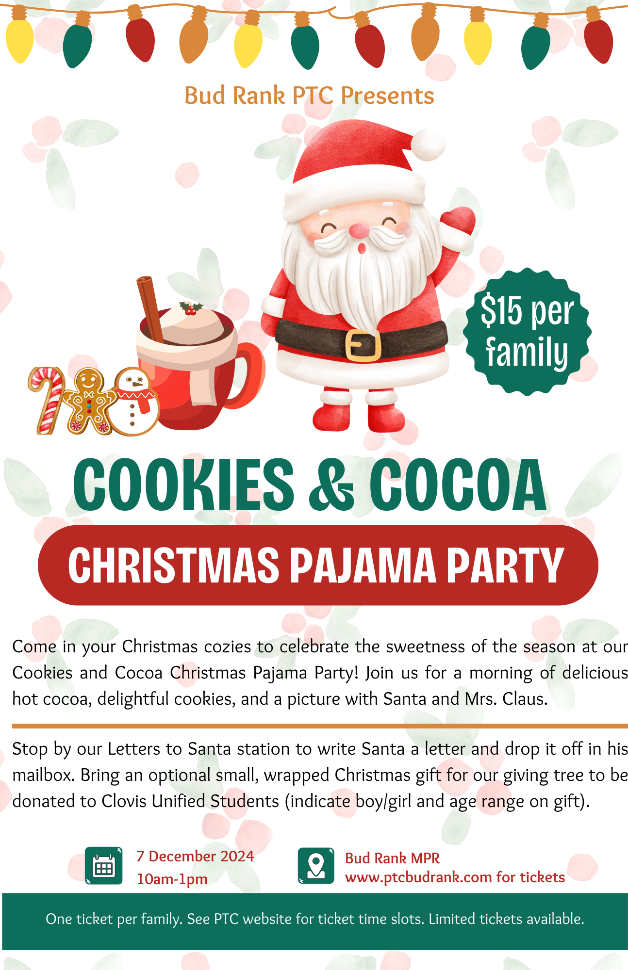 Cookies & Cocoa Flier