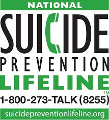 suicide prevention lifeline phone number 1-800-273-8255