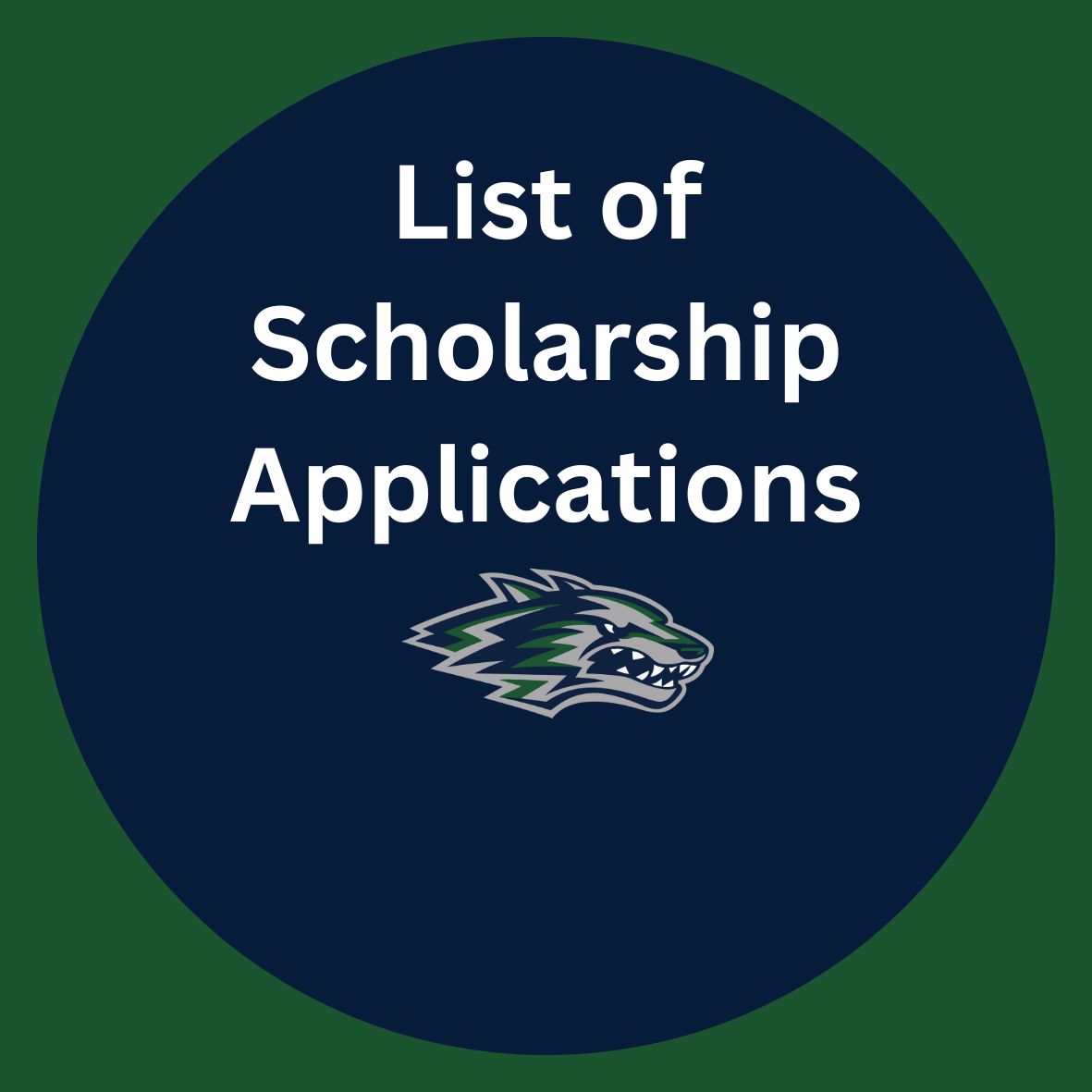 List of Scholarship Applications