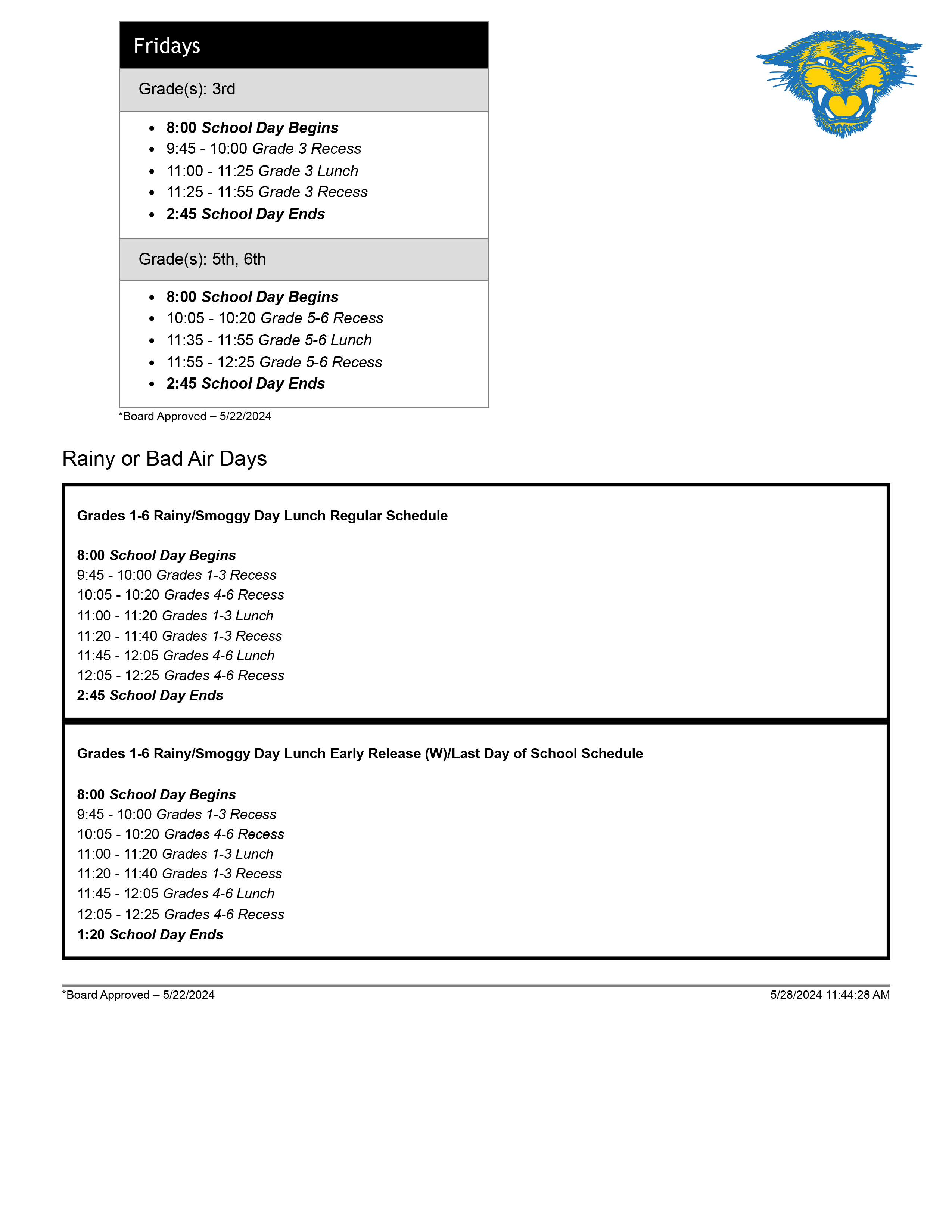 24-25 bell schedule pg 2