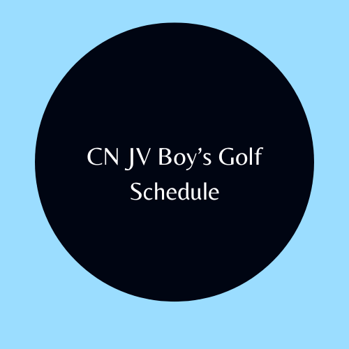 boy's jv golf schedule