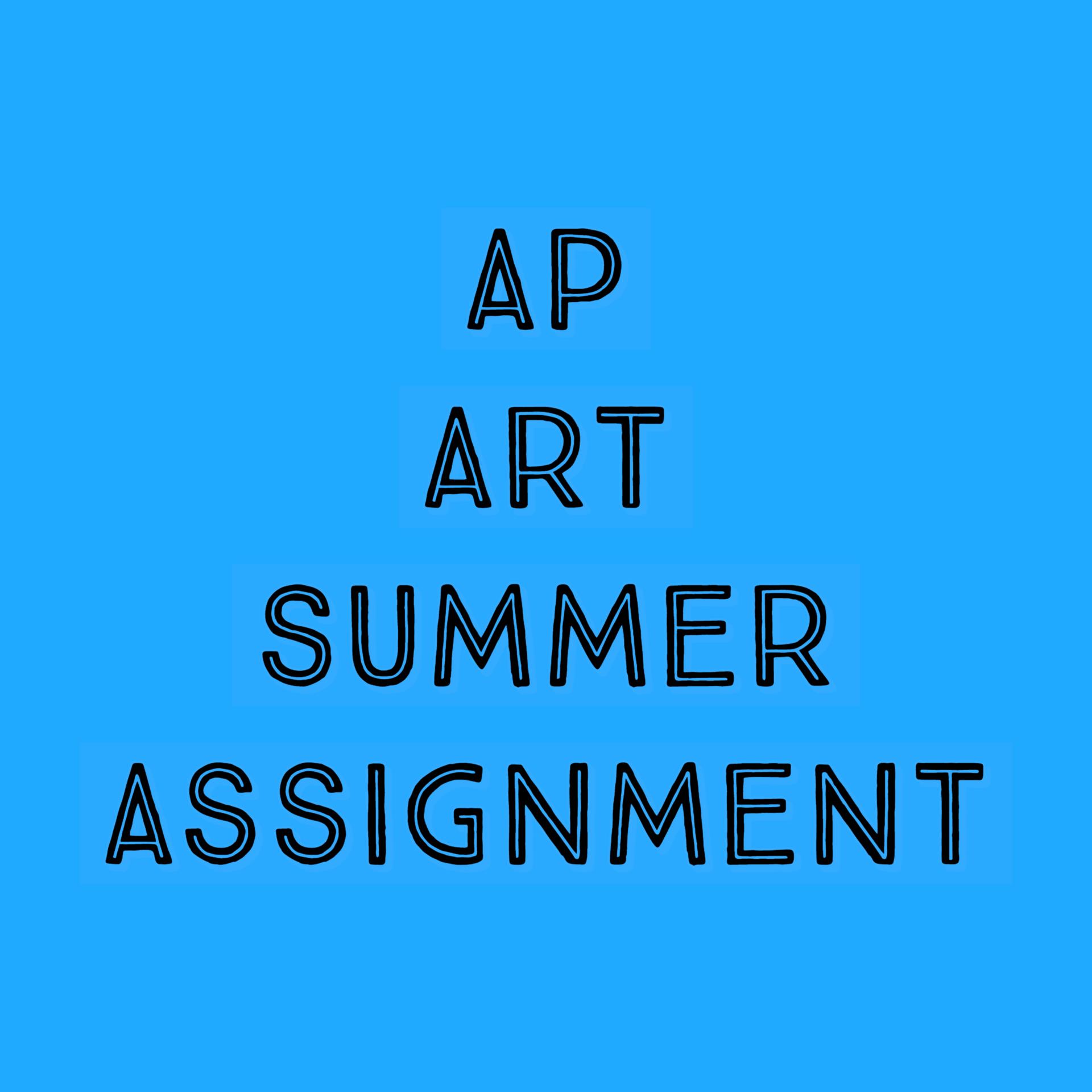 bishop moore ap summer assignments