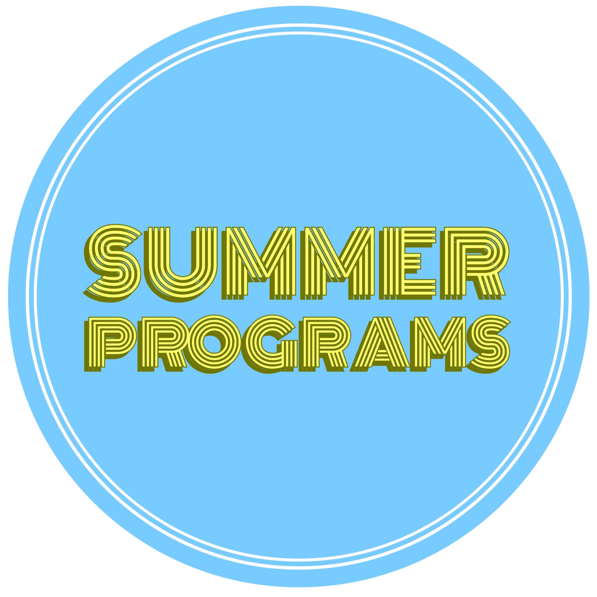 Summer Programs