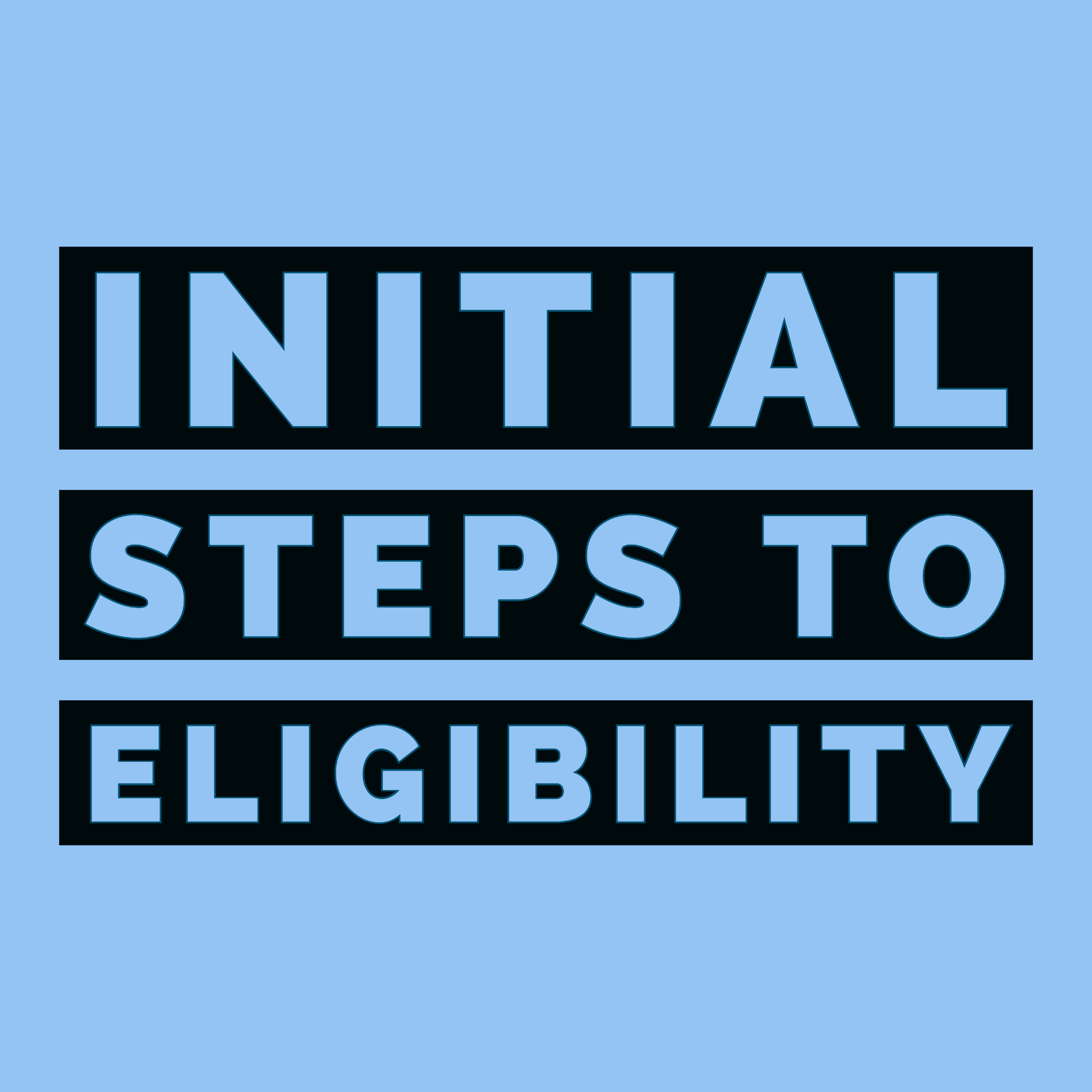 steps to eligibility