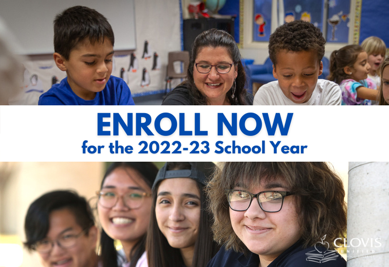 enroll now for the 2022-23 school year